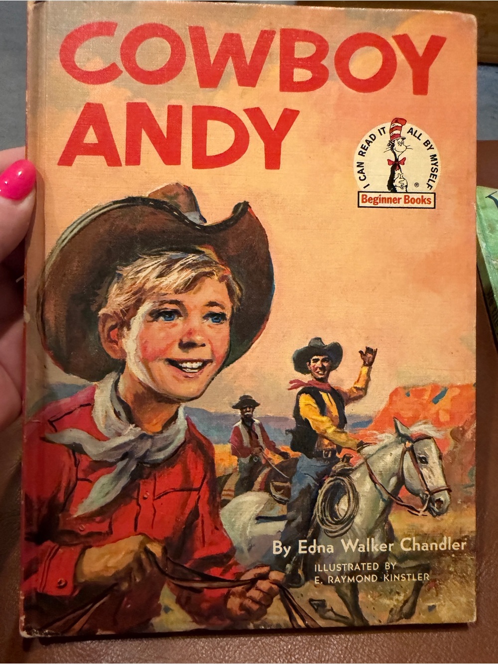 Cowboy Andy Vintage hardback kids western book